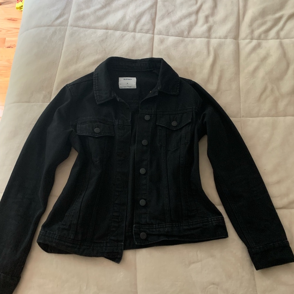 Old Navy Black Denim Jacket